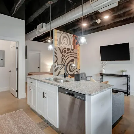 New Studio With 2 Beds 7 Mins To Dt Nashville Exterior photo