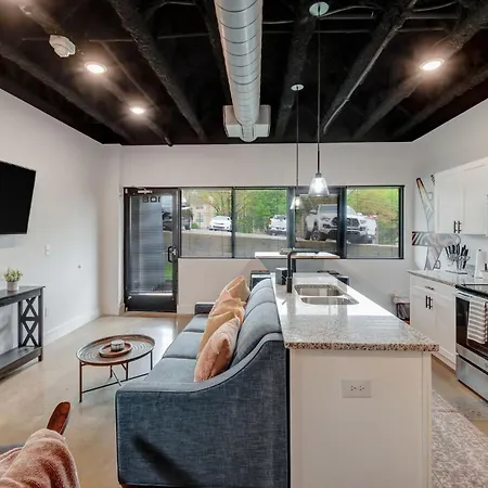 New Studio With 2 Beds 7 Mins To Dt Nashville Exterior photo